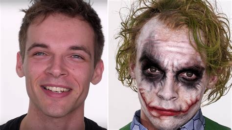 Heath Ledger Joker Makeup