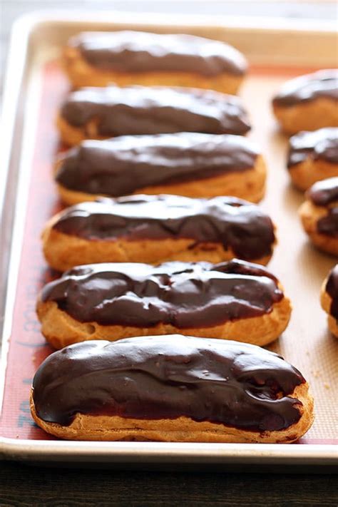 Chocolate Eclairs - Handle the Heat