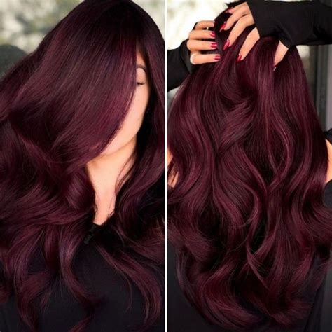 Dark Red Hair Color Ideas