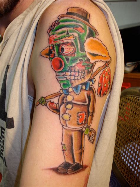 zombie hobo clown tattoo by charlesbronson777 on DeviantArt