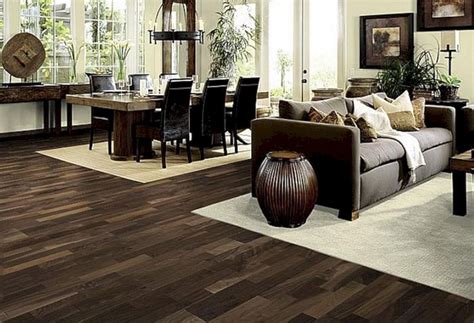 Living Rooms With Dark Hardwood Floors: How To Make The Most Of A ...