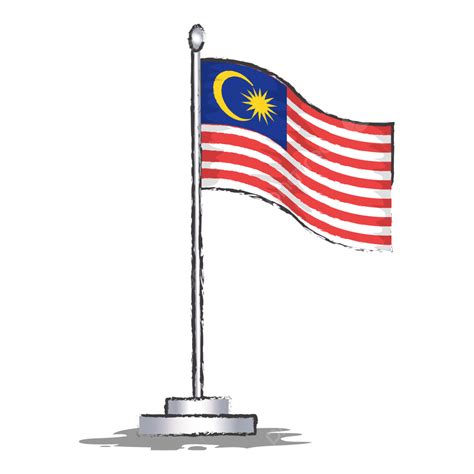 Malaysia Flag Vector Illustration, Malaysia Flag Vector, National Flag ...