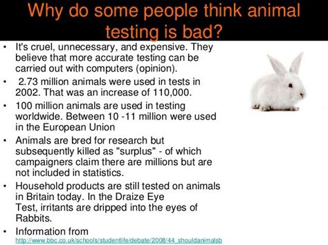 Animal testing