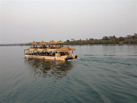 A Luxury Safari Dinner along the Zambezi River above Vic Falls ⋆