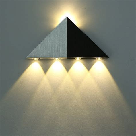 [39% OFF] Brightness Modern Triangle 5W LED Wall Sconce Spot Light ...