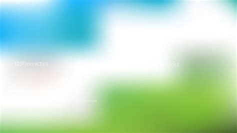 Blue Green and White PowerPoint Background Graphic