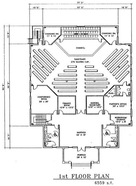 Small Church Building Plans | Joy Studio Design Gallery - Best Design ...