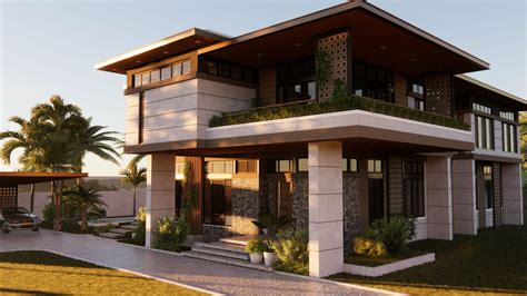 Modern Filipino House with Solihiya Inspired Design