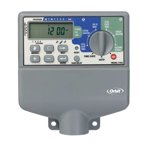 Orbit Sprinkler Timer Manual 4 Station