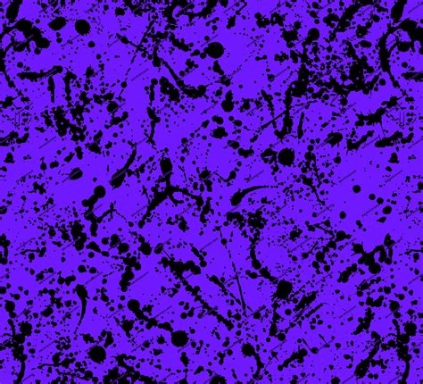 Black + Purple Paint Splatter Seamless Background — drypdesigns