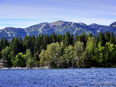 "Big Mountain (Whitefish, Montana, USA)" by rocamiadesign | Redbubble