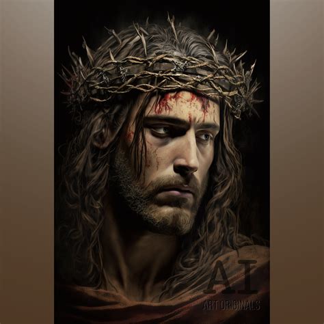 Jesus Christ Art DOWNLOAD AI Digital Art Jesus Picture - Etsy