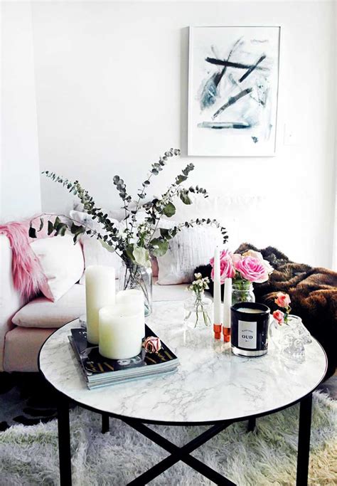 18 White Marble Coffee Tables We Love