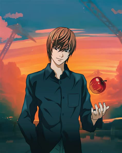 Light Yagami, art, facial expression, Anime, Deathnote anime, Deathnote ...