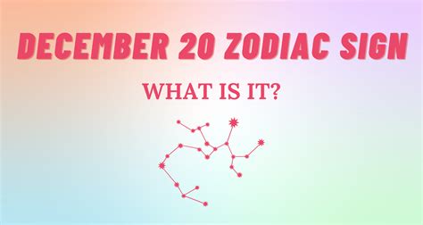 December 20 Zodiac Sign Explained | So Syncd