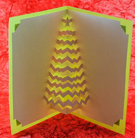 Christmas Tree Popup Card - Popup Card Shop