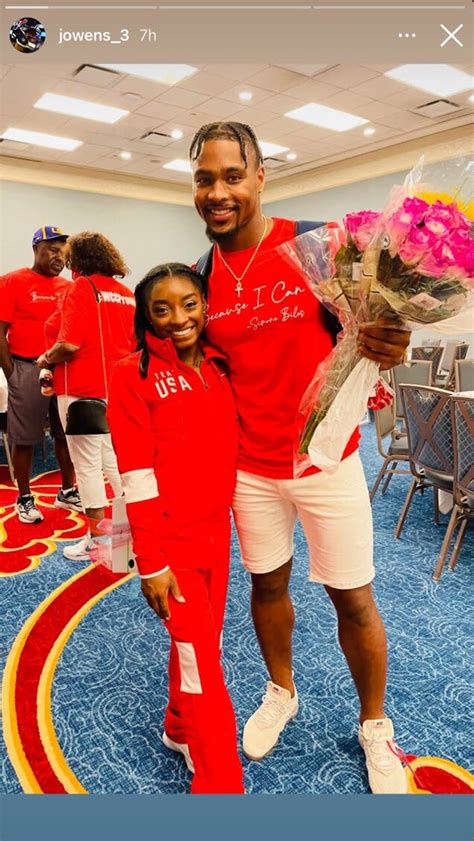 Simone Biles' Boyfriend Jonathan Owens Celebrates with Her After ...