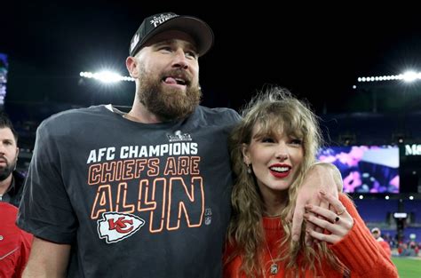 Taylor Swift Reacts to Travis Kelce’s Victory Speech After Chiefs Win ...