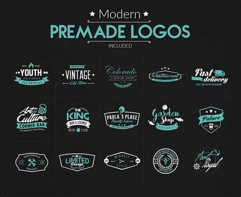 Logo Generator by Graphicboom on @creativemarket Logo Fonts, Typography ...