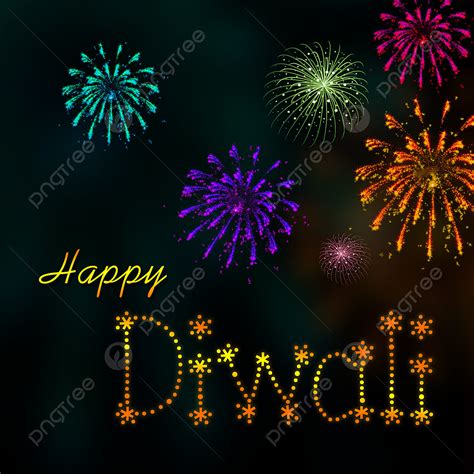 Diwali Fireworks White Transparent, Happy Diwali Fireworks, Happy ...