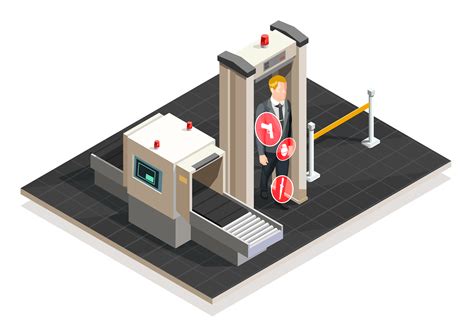 Airport Isometric Illustration 480718 Vector Art at Vecteezy