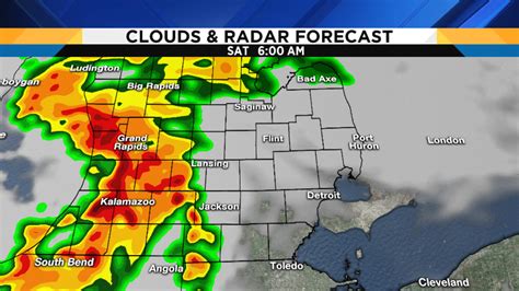 Metro Detroit weather forecast: Honing in on tonight's severe storm threat