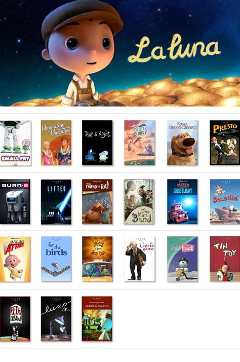 Pixar Shorts | Pixar shorts, Visual literacy, Pixar