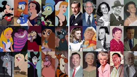 Disney Voice Actors Bring Classic Characters to Life in Rare Clips ...