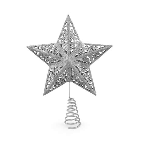 Tipperary Crystal Silver Christmas Tree Topper | Gray's totalhealth ...