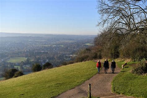 What you can expect when you get to the top of Box Hill in Surrey ...