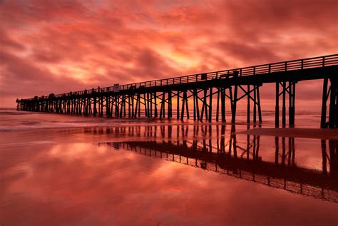 Sunrise over Flagler Beach Pier, Florida. | Shutterbug