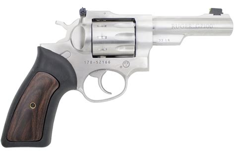 Shop Ruger GP100 22LR Double-Action Revolver with 4.2-Inch Barrel for ...