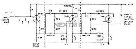 Binary counter circuit diagram under Counter Circuits -59929- : Next.gr