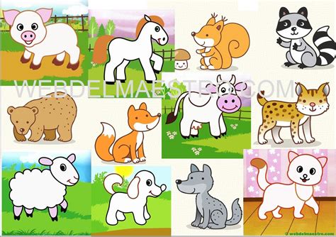 Dibujos infantiles de animales - Web del maestro