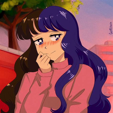 I tried drawing in a 90's anime art style! : r/AnimeART