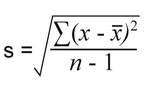 How to Use Standard Deviation Formula For Equations (Statistics Help ...