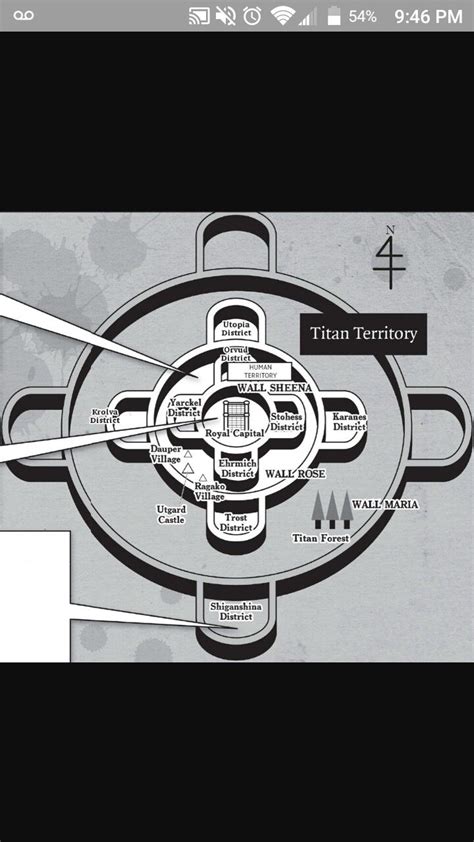 Aot map of the walls | Attack on titan anime, Attack on titan art ...