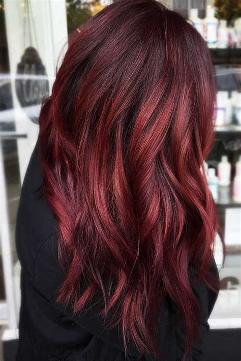 Details more than 81 dark red hair latest - ceg.edu.vn