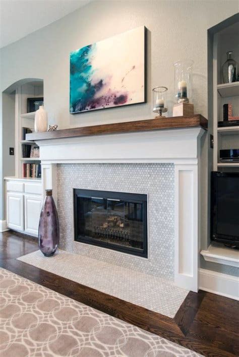 Top 60 Best Fireplace Mantel Designs - Interior Surround Ideas