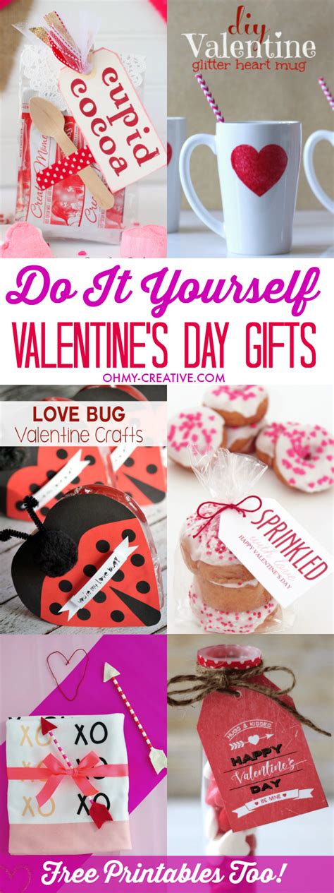 Do It Yourself Valentine's Day Gifts - Oh My Creative