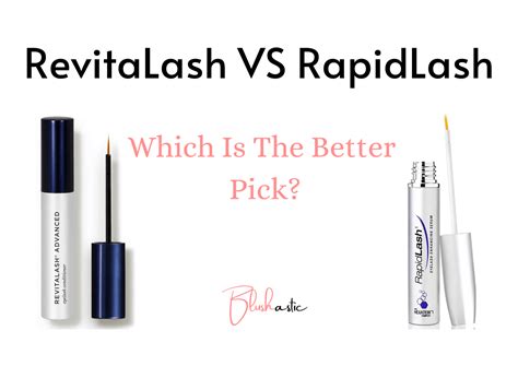 RevitaLash VS RapidLash | Which One Should You Pick? - Blushastic