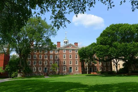 University Hall, Brown University, Providence, USA Stock Photo - Image ...