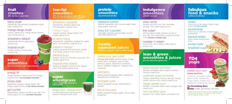 Boost Juice Menu, Menu for Boost Juice, Hillcrest, Durban - Zomato SA