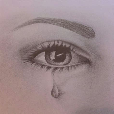 Pencil Drawings Of Eyes With Tears - pencildrawing2019