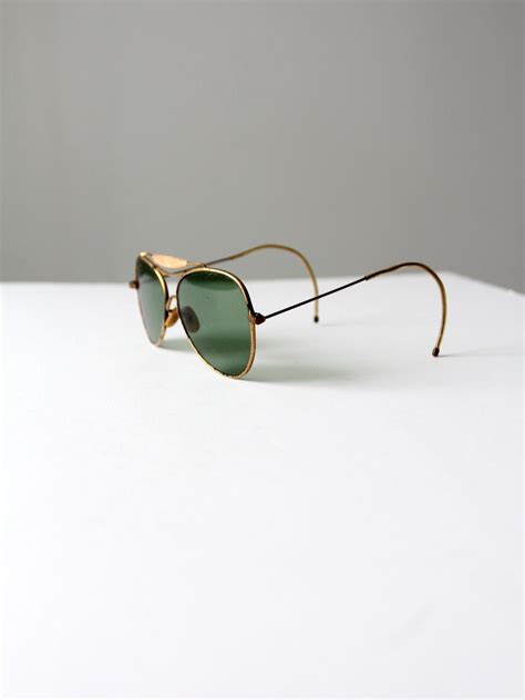 vintage aviator sunglasses – 86 Vintage