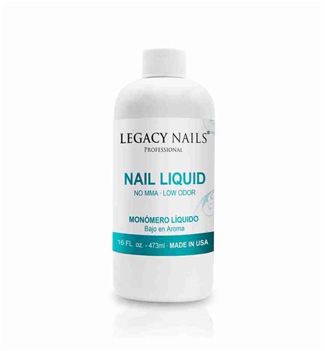 Legacy Nails Professional 16oz Color Stabilizer Non-Yellow EMA Acrylic ...