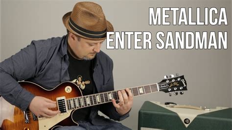 How to Play Enter Sandman on Guitar Metallica Guitar Lessons - YouTube