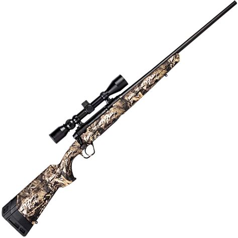 Savage Arms Axis XP Camo With Weaver Scope Black Bolt Action Rifle - 22 ...