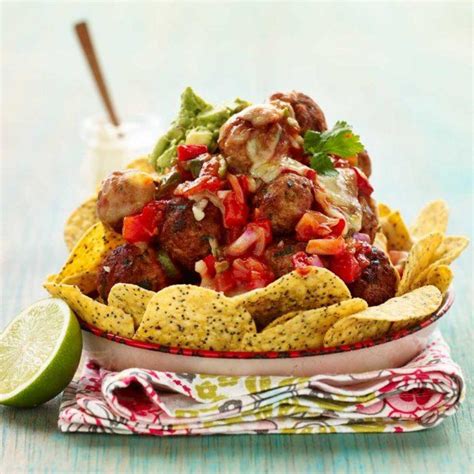 Tex Mex pork nachos