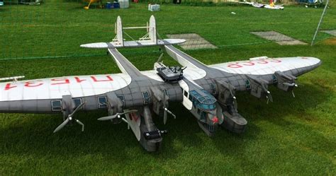 Huge Rc Kalinin K-7 With Seven Working Motors | Sia Magazine